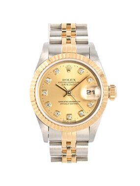 Rolex Watch Datejust Gold